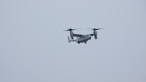 America’s Airshow 2023 B-Roll: MV-22B Osprey Demo