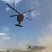 Helicopter Lands during Thunderstrike II, an Immersive Training for Multi-Domain Environments