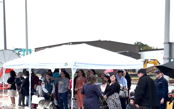 Coast Guard Cutter Forward Return to Homeport