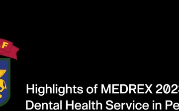 SETAF-AF MEDREX CDE: &quot;Highlights of MEDREX 2023: Dental Health Service in Perspective&quot;