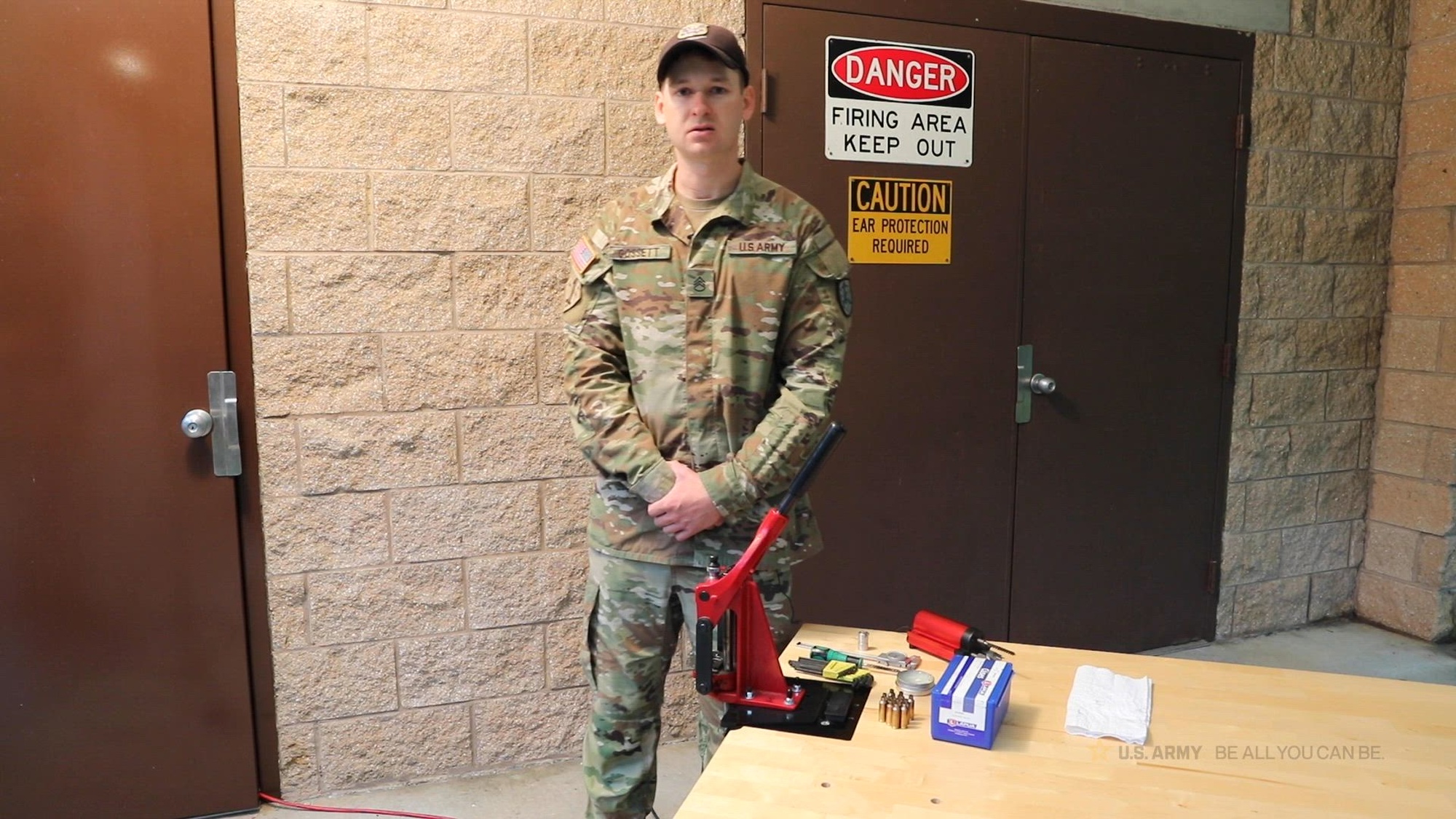 Staff Sgt. Ben Gossett provides this week&#39;s #TrainingTuesday by explaining the steps he uses when case prepping some ammunition.<br /><br />Gossett, a Warrenton, Missouri native, is a gunsmith in the U.S. Army Marksmanship Unit Custom Firearms Shop and competes regularly in Precision Rifle Series Matches.<br /><br />#ArmyPossibilities  #ArmyTeam #Handloading
