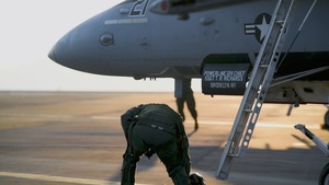 Farewell Silver Eagles! Marine Fighter Attack Squadron 115 Fly Off Marine Corps Air Station Iwakuni (B-Roll)