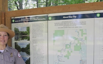 New signage for paddlers on the upper Mississippi River
