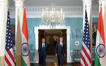 Secretary of State Antony J. Blinken meets with Indian External Affairs Minister Dr. S. Jaishankar