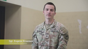 Louisiana National Guard medics teach casualty care in Poland