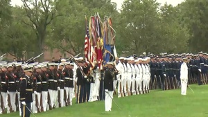 President Biden Delivers Remarks at the Armed Forces Farewell Tribute and Armed Forces Hail