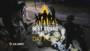 U.S. Army Best Squad Competition - Weapons Lane Event: Day 4 Wrap-Up