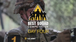 U.S. Army Best Squad Competition - Day 4 Weapons Lane