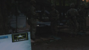 U.S. Army Best Squad Competition Day 4 Weapons Lane