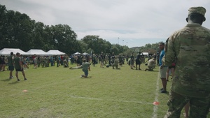 U.S. Army Best Squad Competition Day 5 Physical Challenge B-Roll