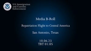 ICE conducts single adult, family unit removal flights Oct. 6