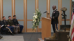 Memorial Service for CPT Tyler Nixon