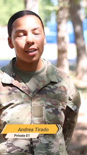 Why I Serve - PVT Andrea Tirado - Hispanic Heritage Month