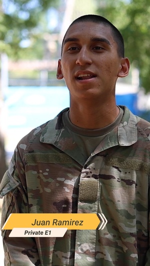 Why I Serve - PVT Juan Ramirez - Hispanic Heritage Month