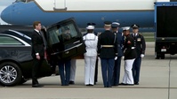 Senator Feinstein’s Departure from Joint Base Andrews