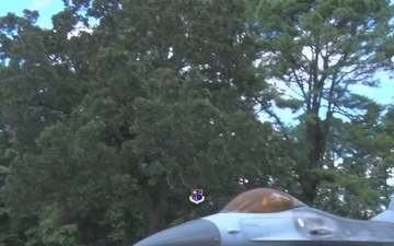 F-16 on Static Display at Arnold AFB