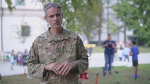 BROLL EUCOM thanks families, allies with Harvest Fest