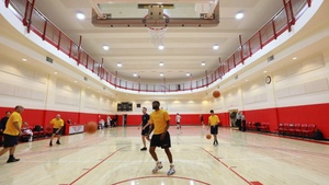 Olympic Club Hosts Basketball Tournament for San Francisco Fleet Week (B-Roll)