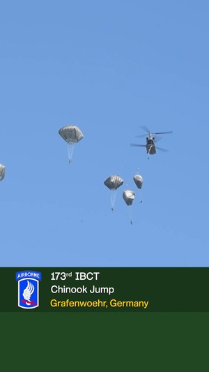 SETAF Africa Minute - Episode 07 Teaser - 173rd Chinook Jump [Social Media 9:16]