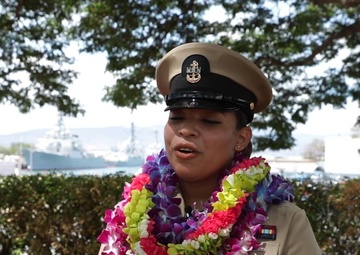 New Chief Receives Best Surprise During Her Chief Pinning Ceremony