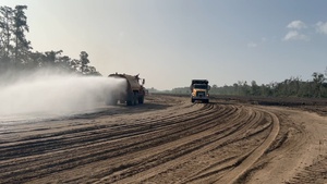 West Shore Lake Pontchartrain contract 101a construction update