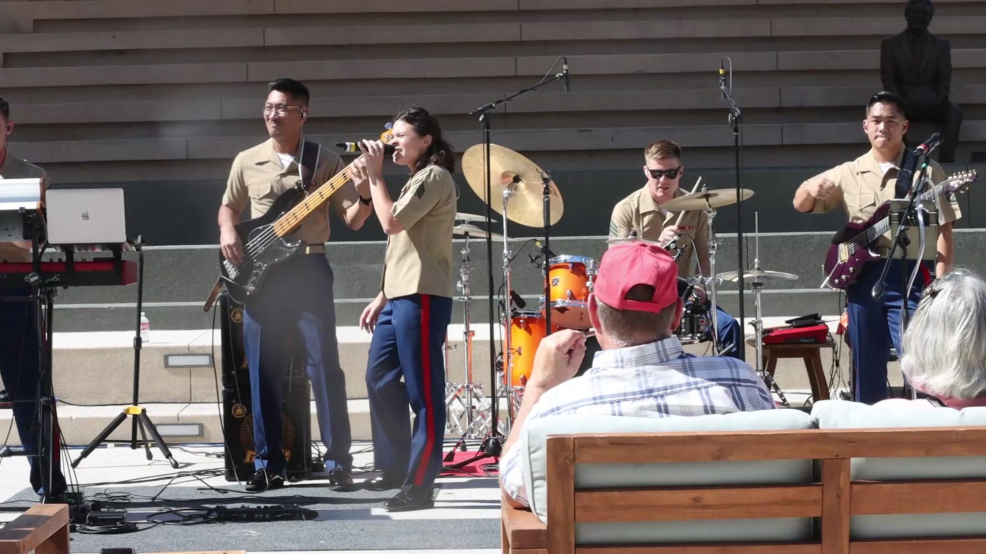 Performance at Thrive City, San Francisco, Outdoor Live Music