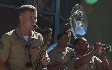 SF Fleet Week 23: 1st MARDIV Band on Polk Street