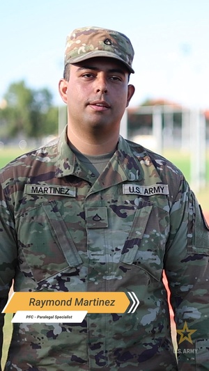 Why I Serve with PFC & Paralegal Specialist Raymond Martinez