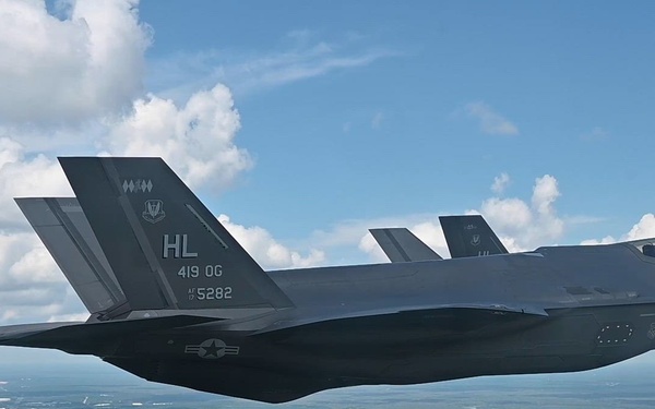Hill AFB F-35s participate in William Tell 2023