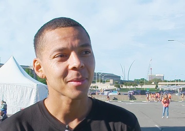 Army Ten-Miler Interviews with first-place male and female