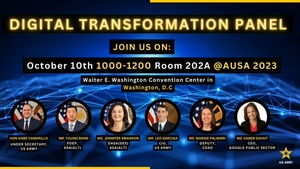 AUSA 2023: Under Secretary of the Army’s Digital Transformation Panel