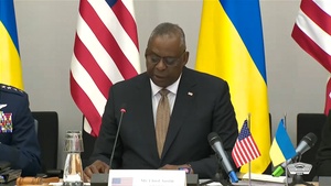 Austin, Brown Host Meeting on Ukraine Defense