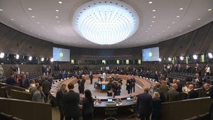 Meeting of the NATO-Ukraine Council at the level of Ministers of Defence, with Sweden (B-ROLL)
