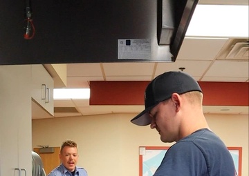 Cooking Fire Safety Tip 3: Turn pot and pan handles inward, away from the edge of the stove