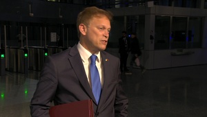 Doorstep statement by UK Secretary of State for Defence at the meeting of NATO Ministers of Defence