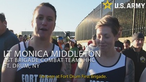 Ft Drum Female Run Team Runs 2023 Army Ten-Miler