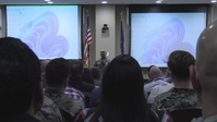 MARFORCOM Leadership holds a Town Hall