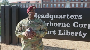 Carolina Panthers NFL Shoutout - Chief Warrant Officer 2 Brown