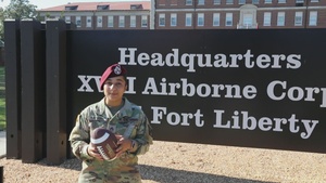 Minnesota Vikings NFL Shoutout - Staff Sgt. Marlene Haygood