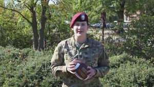 Philadelphia Eagles Shoutout - Capt. Sara Berner