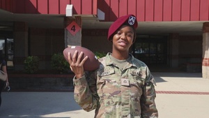 Detroit Lions Shout Out - Pfc. Alexcia Rupert
