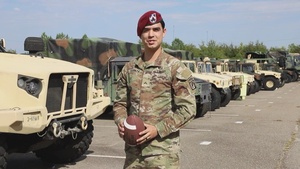 Las Vegas Raiders Shout Out - Cpl. Toebe Sosaya