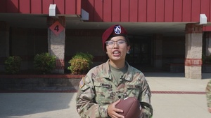 Chicago Bears Shout Out - Spc. Ashley Xie