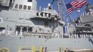 USS Philippine Sea departs on deployment