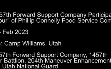 1457th Forward Support Company Participates in Final Four of Food Service Competition