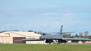 U.S. B-1B Lancers Arrive in the UK for BTF 24-1