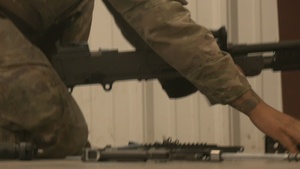 Fort Dix – 58th Troop Command Best Squad Competition. Assemble, disassemble, and function check weapons. October 14th, 2023
