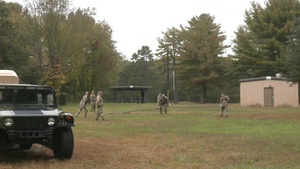 Fort Dix – 58th Troop Command Best Squad Competition. Set up an OE-254 and connect to SINCGARS Radio. October 14th, 2023