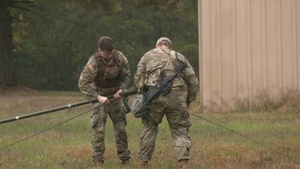 Fort Dix – 58th Troop Command Best Squad Competition. Set up an OE-254 and connect to SINCGARS Radio. October 14th, 2023