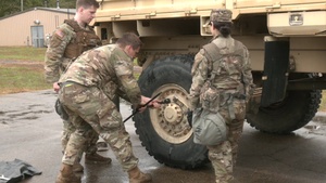 Fort Dix – 58th Troop Command Best Squad Competition. Mystery event Tire Change. October 14th, 2023